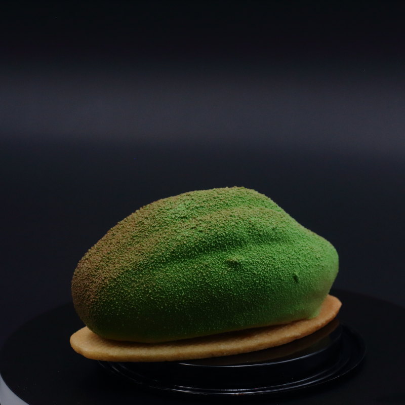 Trompe-l’œil Pistache – dessert à la pistache et chocolat blanc de la Maison FRED.