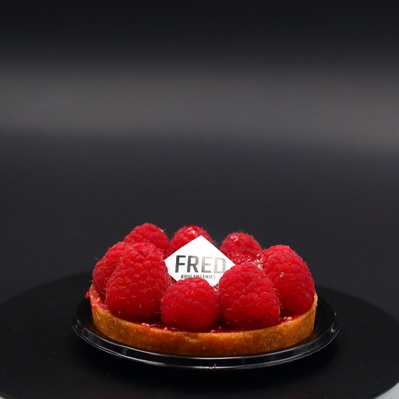 Tartelette Framboise – dessert fruité à la framboise de la Maison FRED.