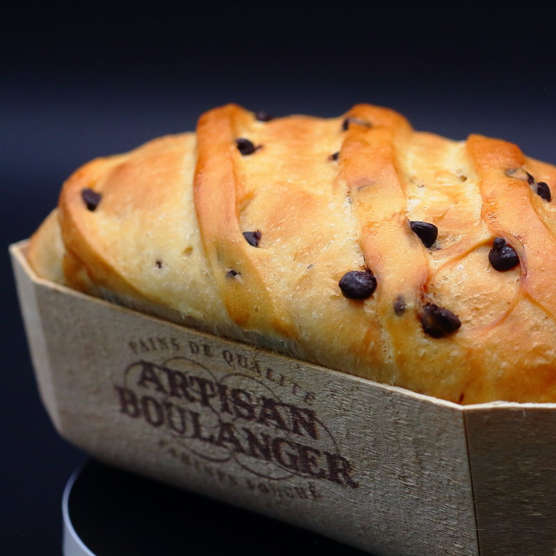 Brioche chocolat artisanale aux pépites de chocolat – Maison FRED