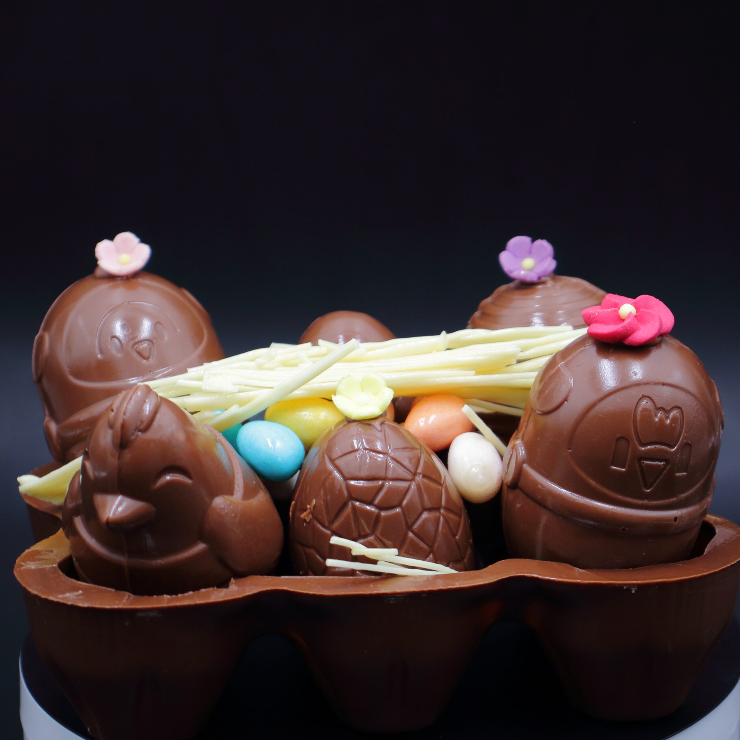 Boîte à œufs chocolat de Pâques – Maison FRED