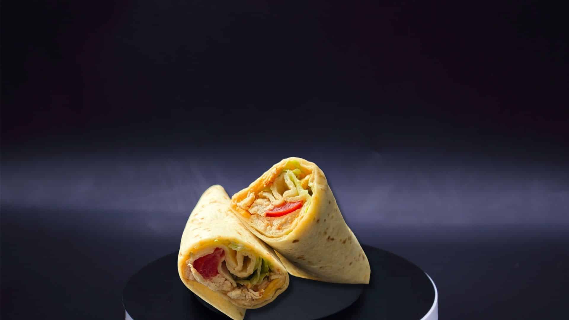 Wrap poulet cheddar et sauce curry – Maison FRED